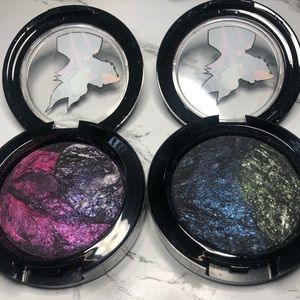 MAC Disney Villains Mineralize Eye Shadow - My Dark Magic and She Who Dares